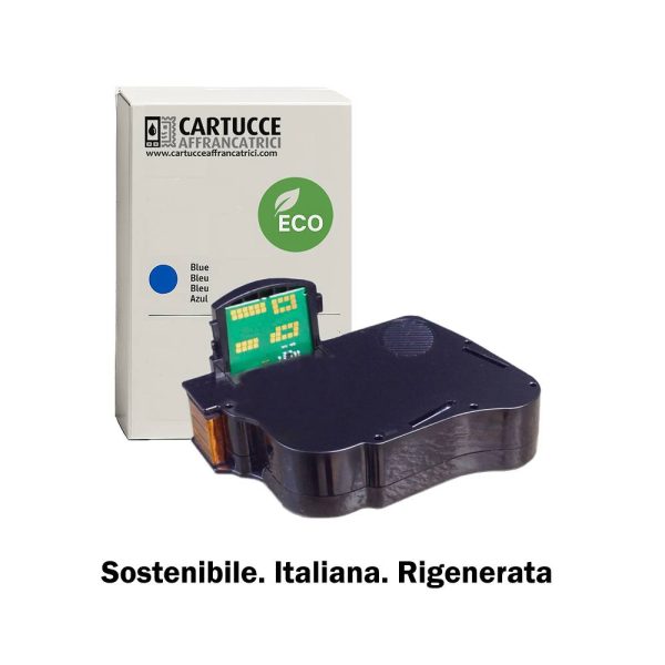 Cartuccia blu rigenerata Neopost IS-200